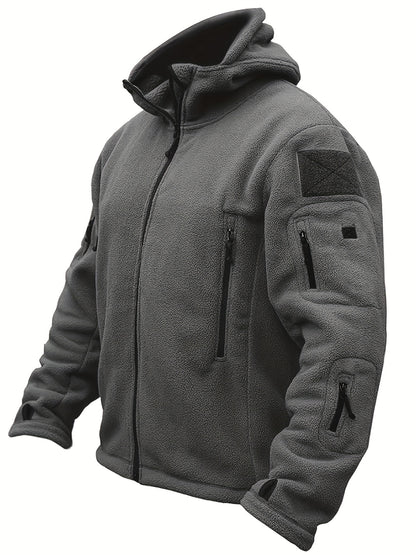 Men's Cozy Fleece Hooded Jacket