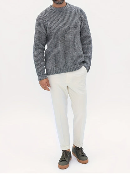 Cozy Winter Knit Sweater for Men