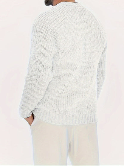 Cozy Winter Knit Sweater for Men
