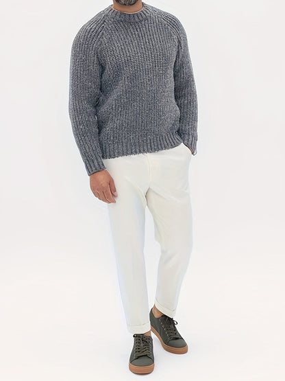 Cozy Winter Knit Sweater for Men